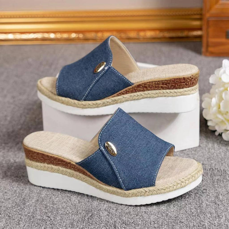 "Summer Wave" SANDALIAS DE PLATAFORMA - Colibri Plaza