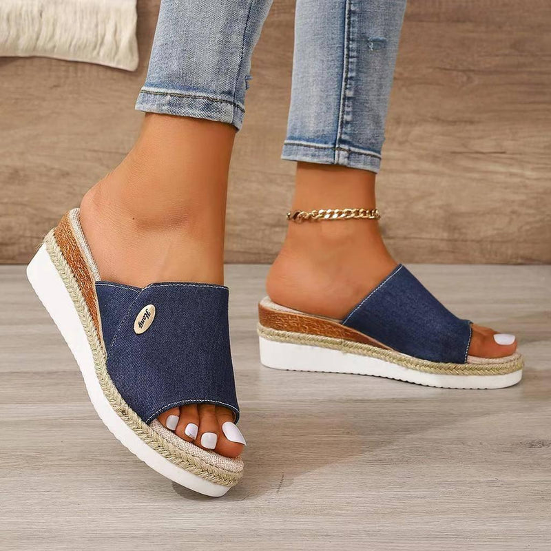 "Summer Wave" SANDALIAS DE PLATAFORMA - Colibri Plaza