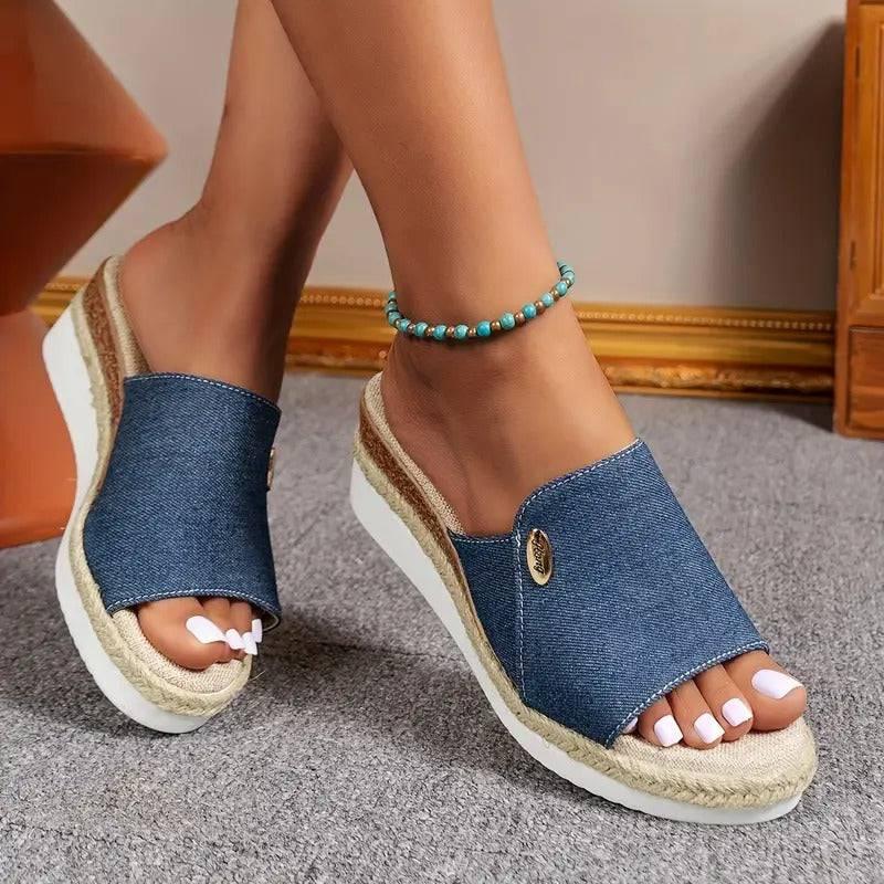 "Summer Wave" SANDALIAS DE PLATAFORMA - Colibri Plaza